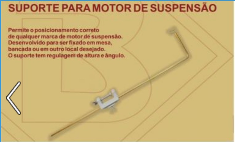 SUPORTE DE SUSTENTAÇAO MOTOR CHICOTE  - "T"rp