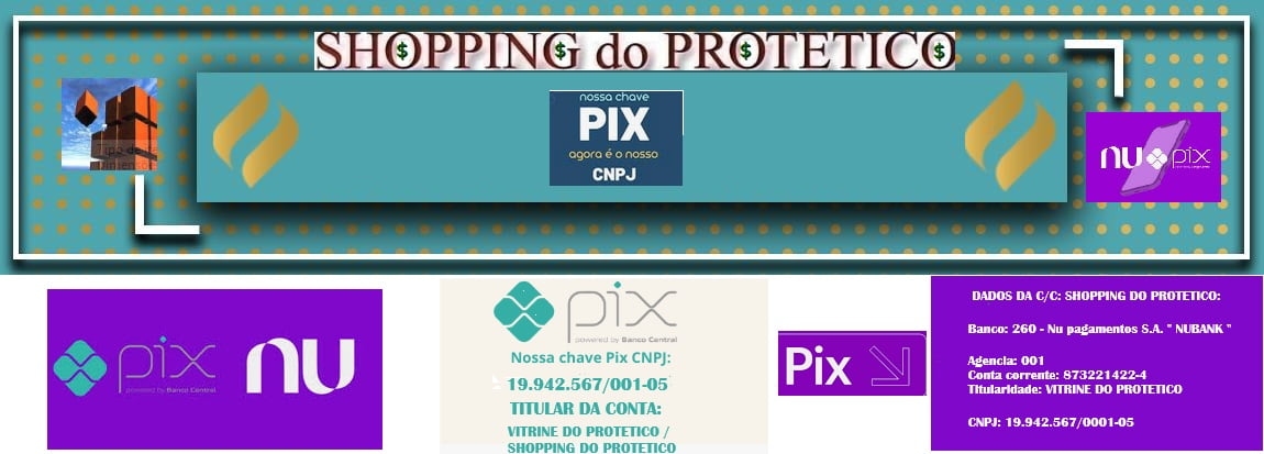 NOSSA CHAVE PIX É NOSSO CNPJ: 19.942.567/0001-05